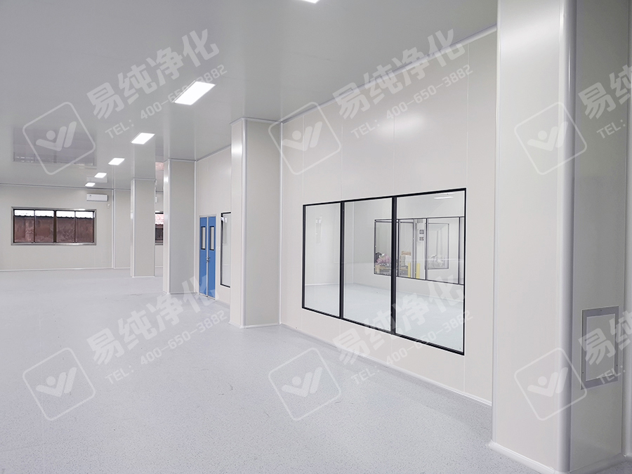 整體工程采用手工板裝修改造，吊頂采用手工單玻鎂凈化板，墻體采用手工巖棉板.jpg